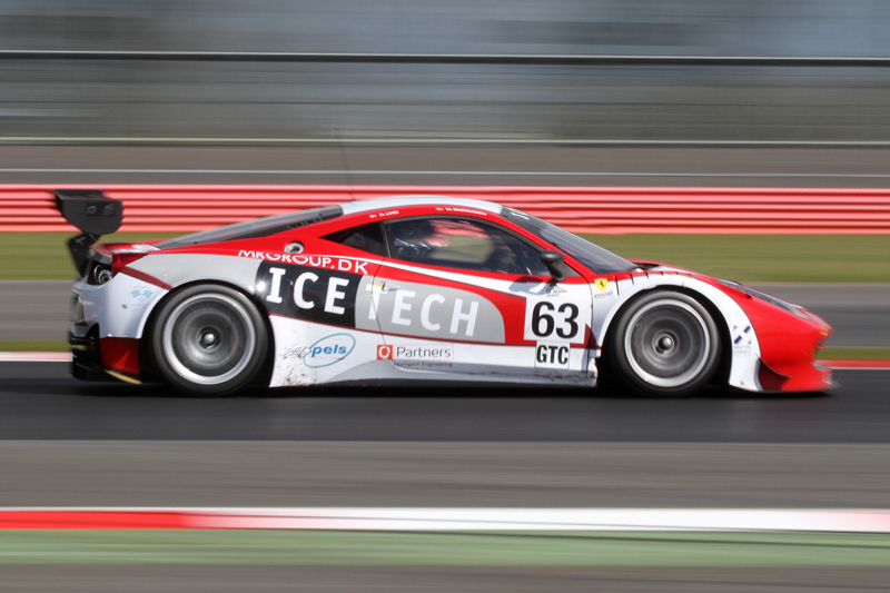 Dennis Lind på Silverstone
(Foto: Jan Kaiser)